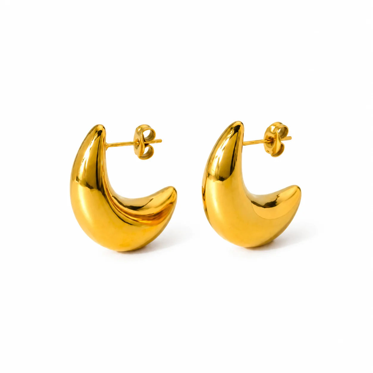 Soléa Gold Earrings - 18 Karat