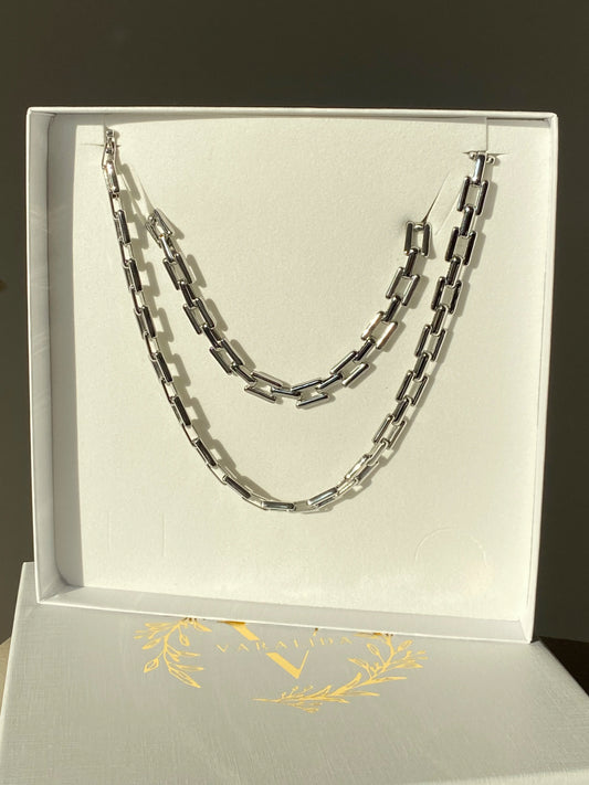 Bloomé Necklace Silver - 18 Karat