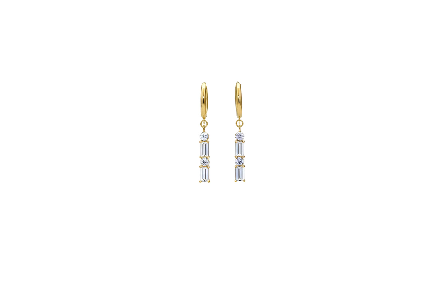Ellory Shine Earrings - 18 Karat