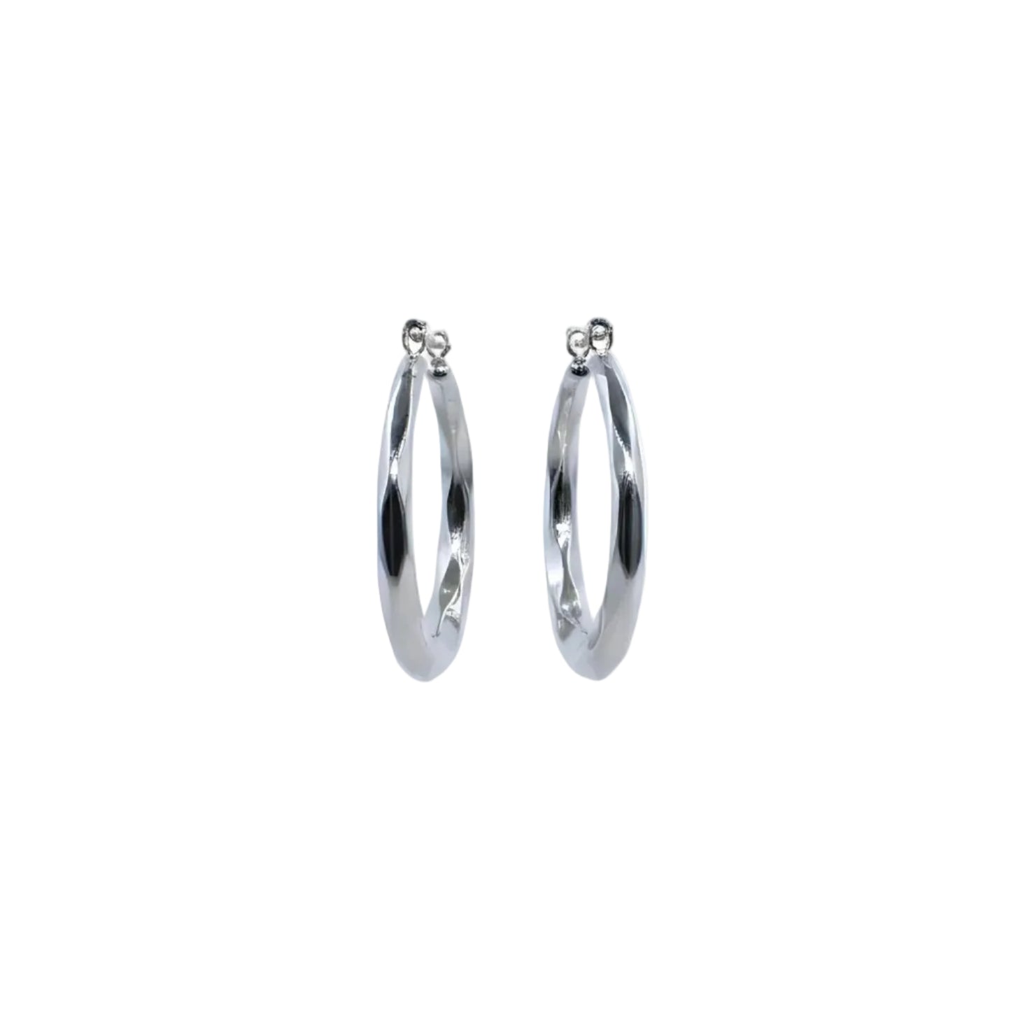 Ornella Silver Earrings - 18 Karat