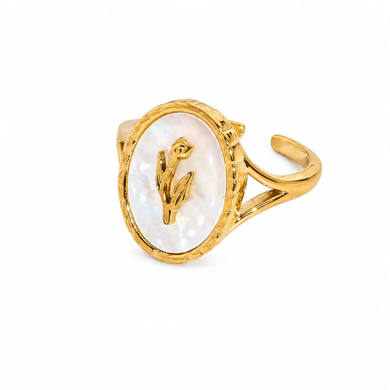 Rose Perlmutt Ring