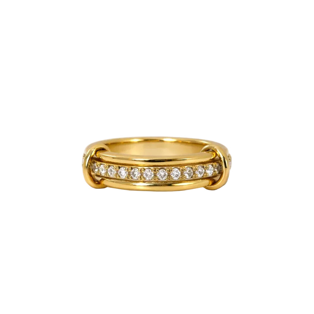 Statement Shine Ring - 18 Karat
