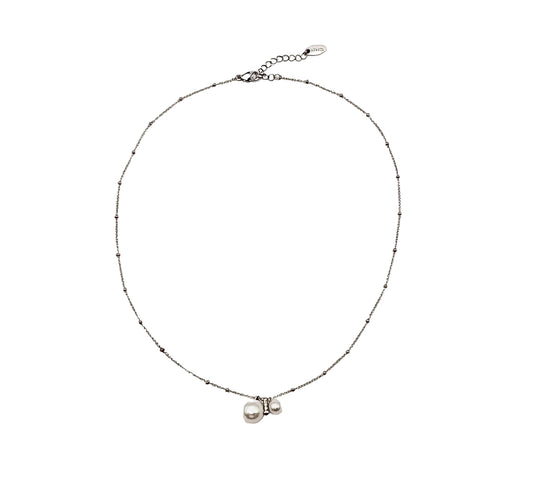 Aurette Necklace Silver - 18 Karat