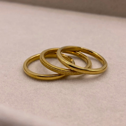 Arabella Trio Ring - 18 Karat