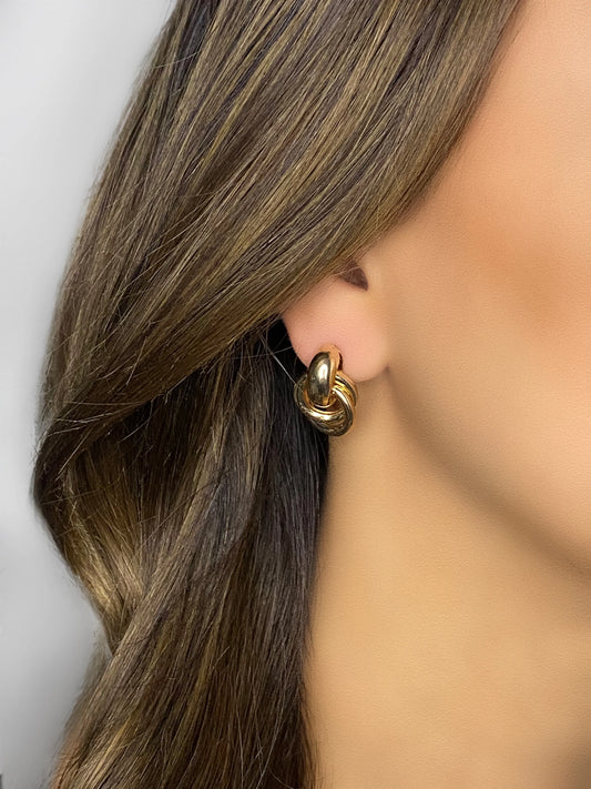 Vannes Earrings - 14 Karat