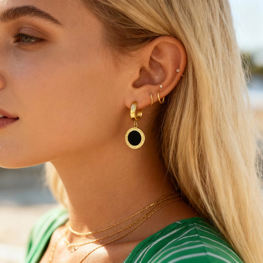 Clarendon Earrings - 18 Karat