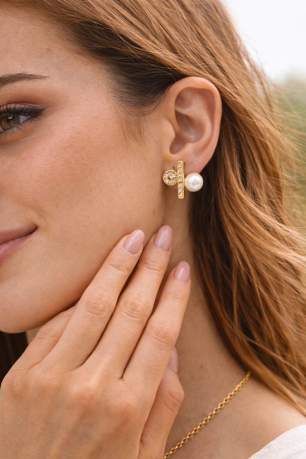 Aurette Gold Earrings