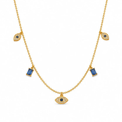 Azure Eye Necklace
