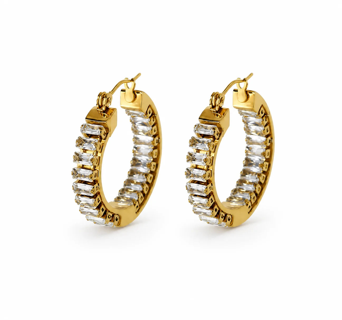 Celoria White Earrings