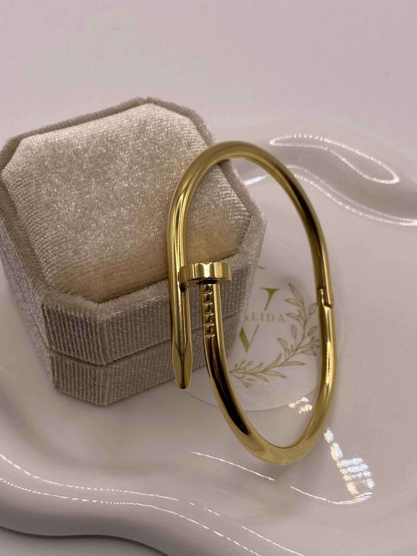 Carte de Justina Bracelet - 18 Karat (⌀ 6 cm)