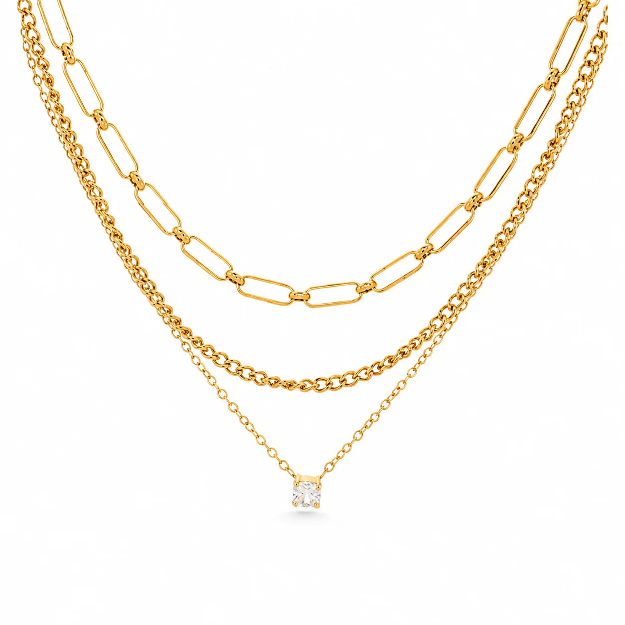 Luanda Necklace - 18 carats