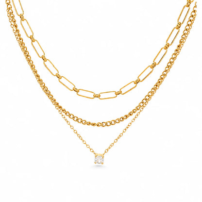 Luanda Necklace - 18 carats