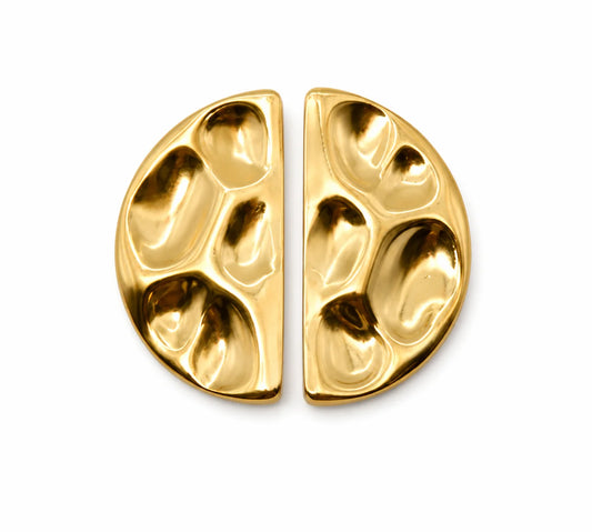 Mirea Gold Earrings - 18 Karat