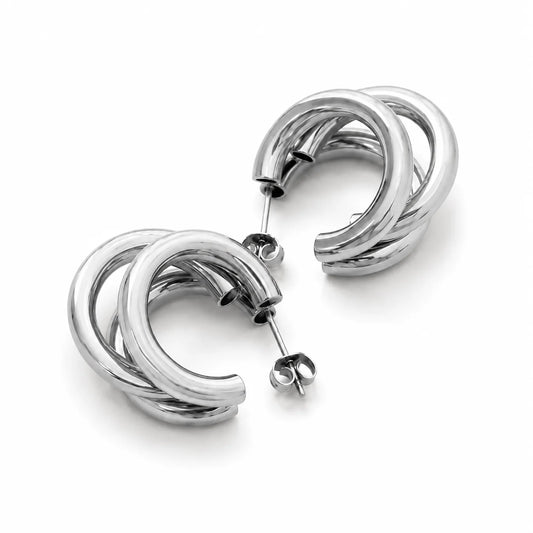 Orélina Silver Earrings