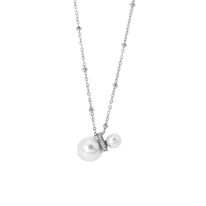 Aurette Necklace Silver - 18 Karat