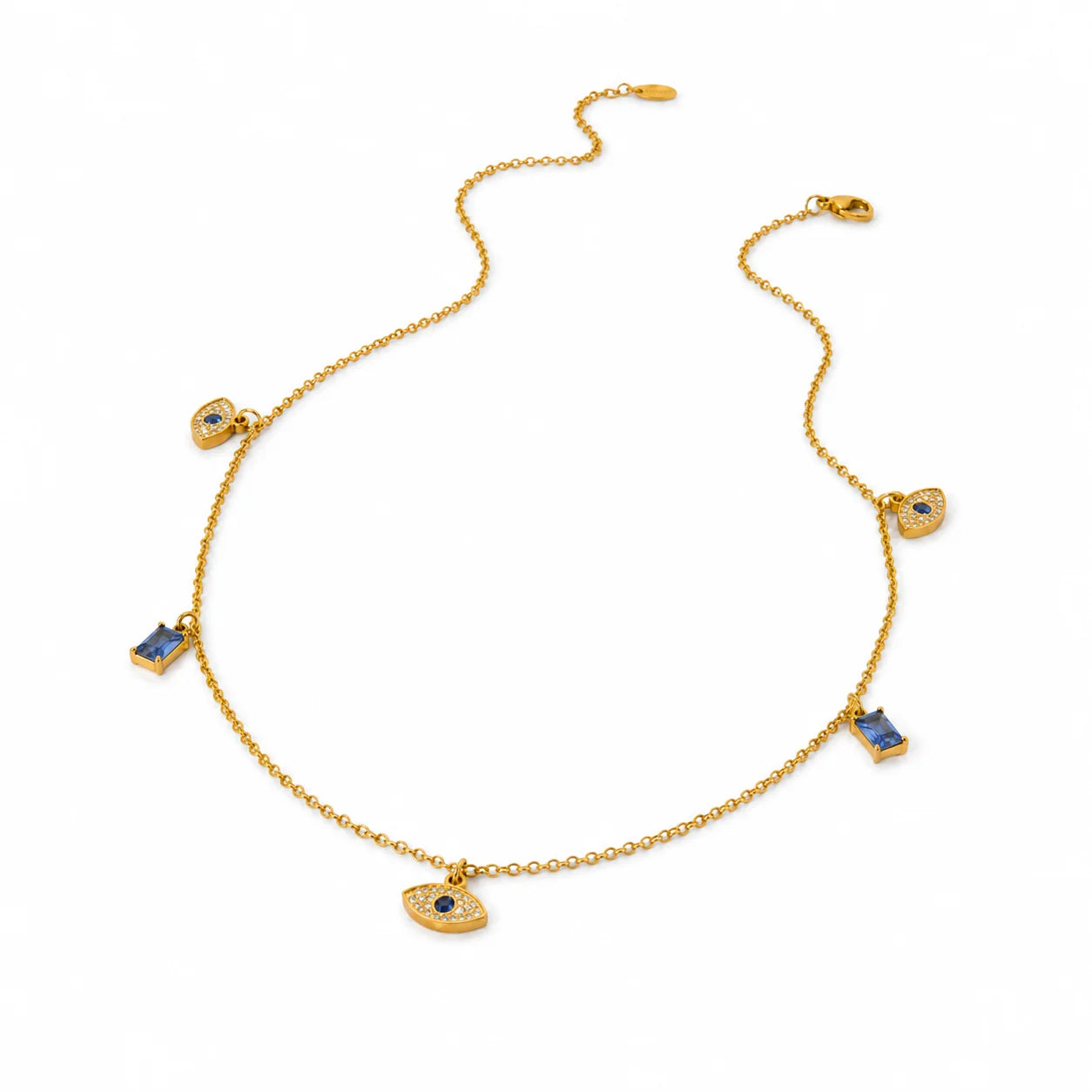 Azure Eye Necklace