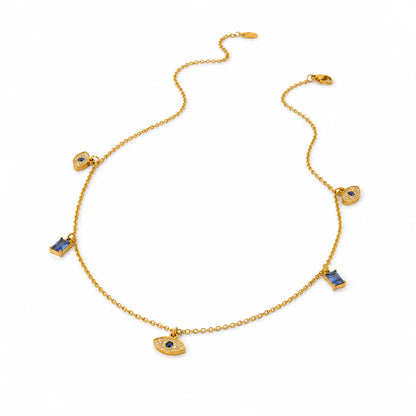 Azure Eye Necklace