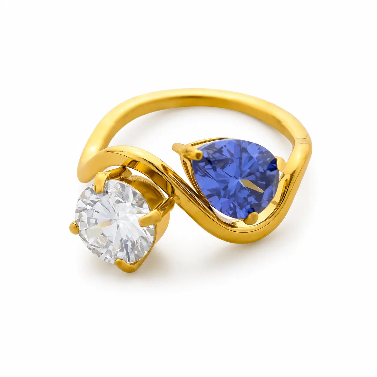 Azure Love Ring