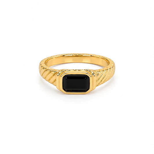 Black Icon Ring