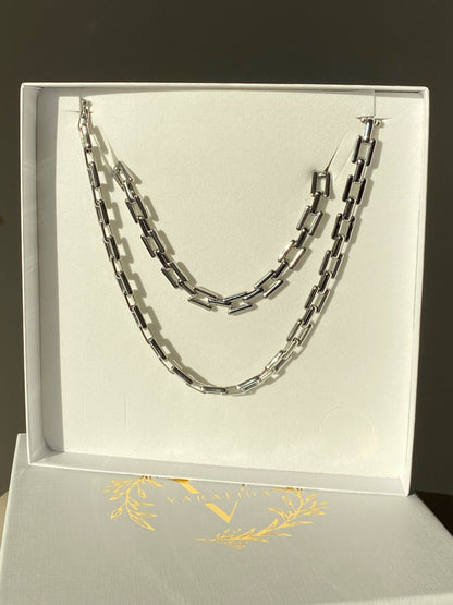 Bloomé Necklace Silver - 18 Karat