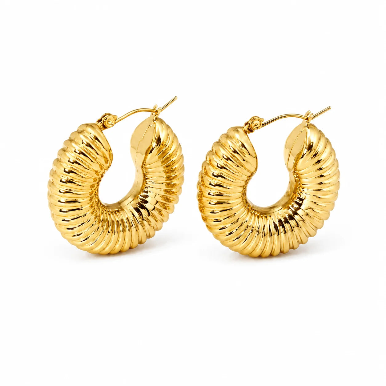 Caterloop Gold Earrings