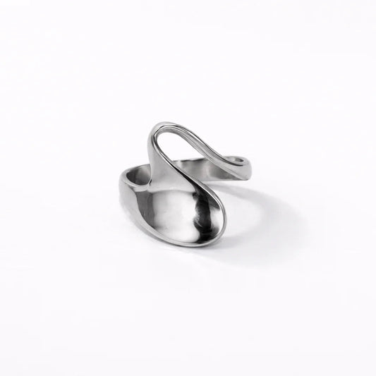 Caviar Silver Ring - 18 Karat