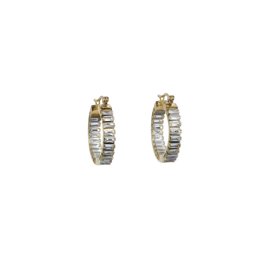 Celoria White Earrings  - 18 Karat