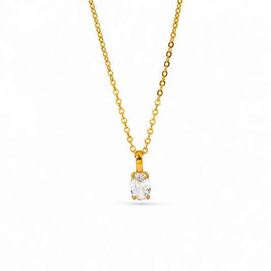 Diana White Necklace
