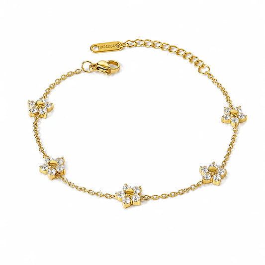 Golden Flower Bracelet