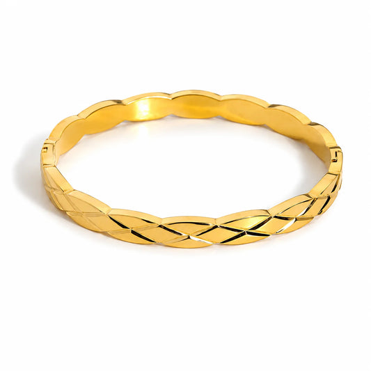 Golden Mosaic Bracelet