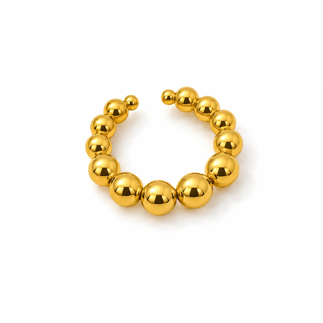 Golden Orbit Ear Cuff