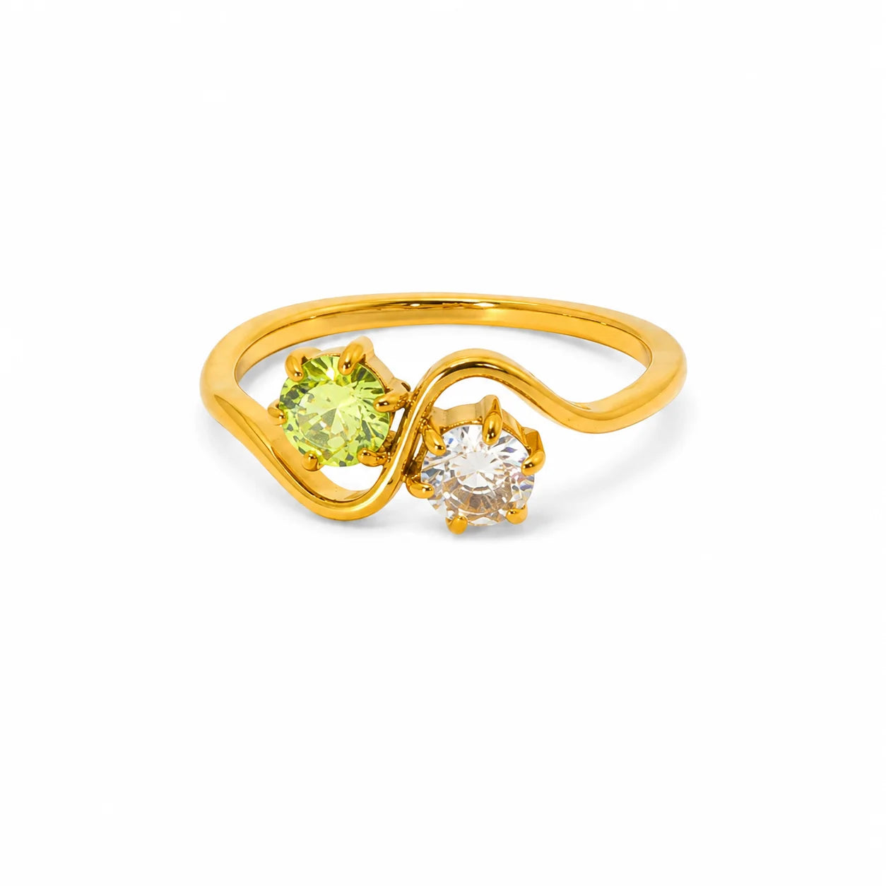 Isis Green Ring