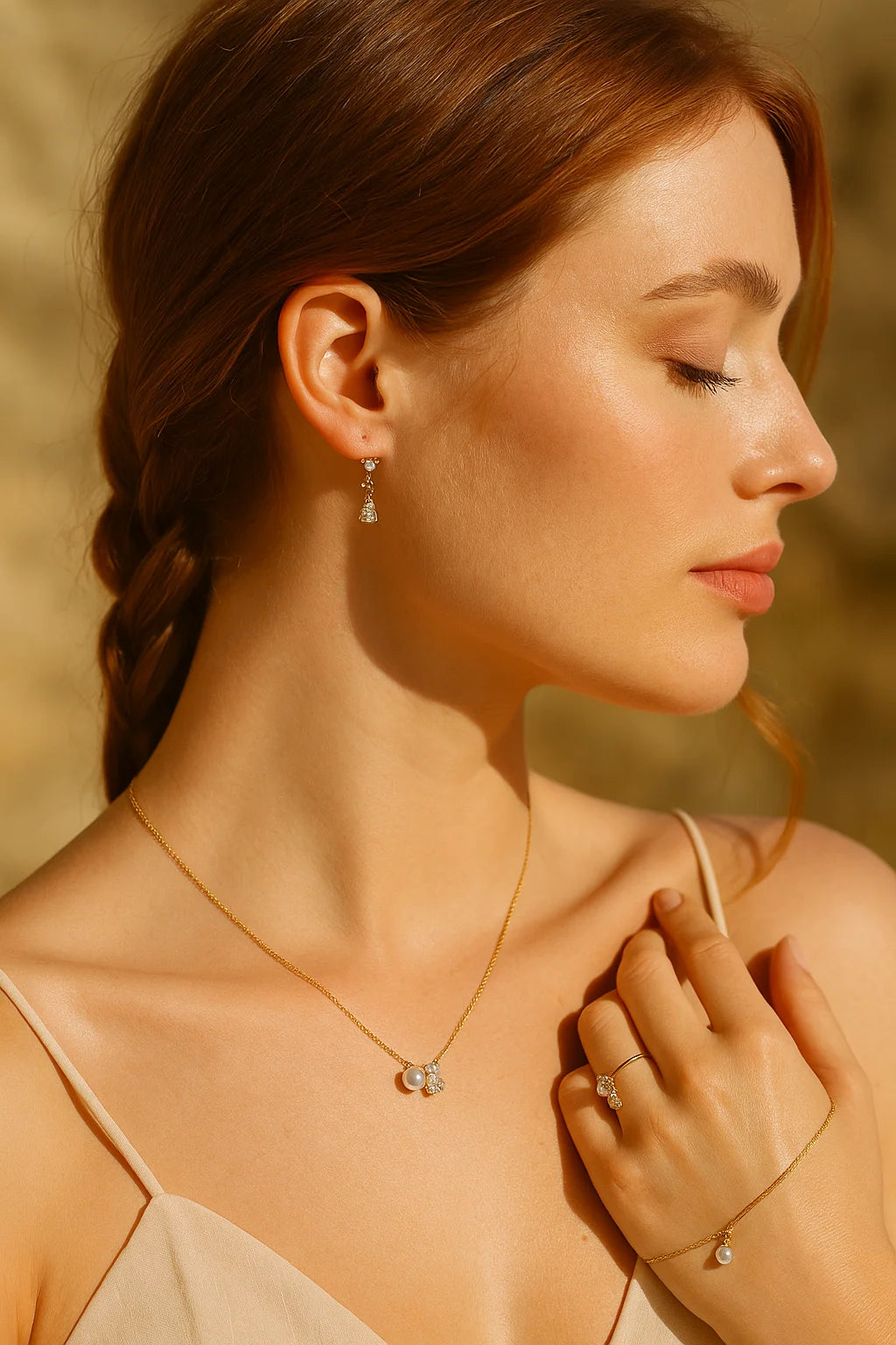 Orabella Necklace Gold - 18 Karat