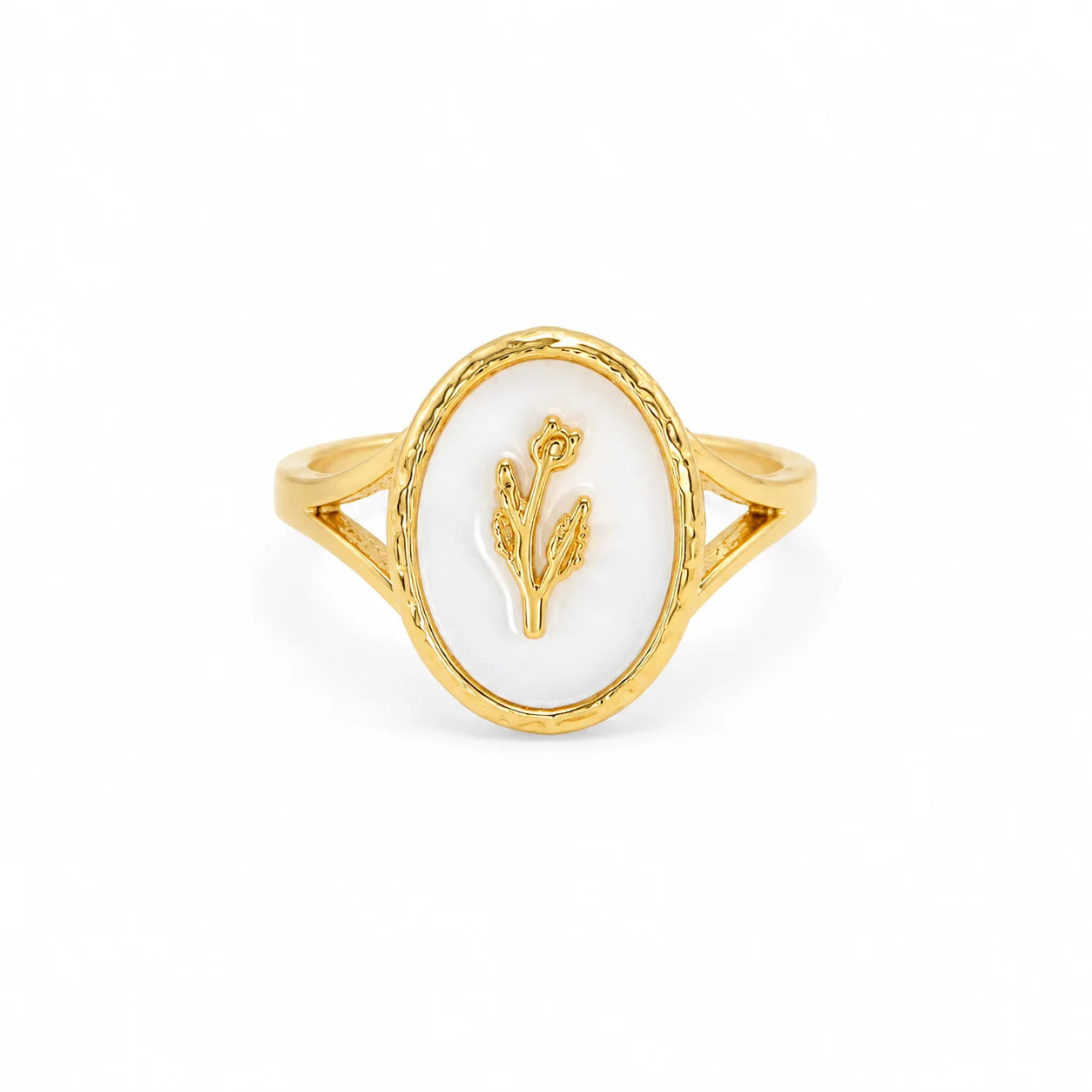 Rose Perlmutt Ring