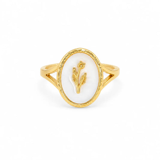 Rose Perlmutt Ring