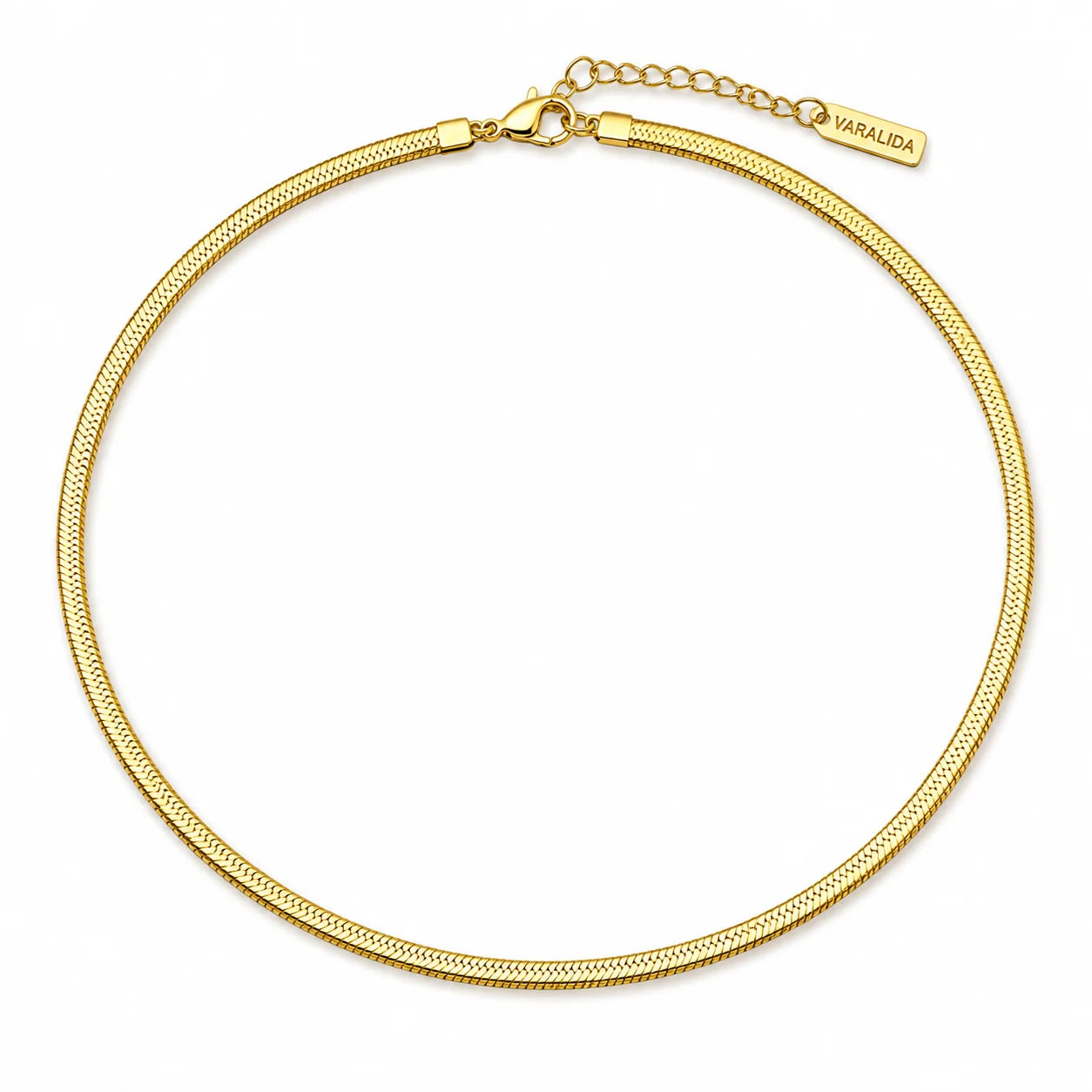 Sleek Chain Gold Necklace