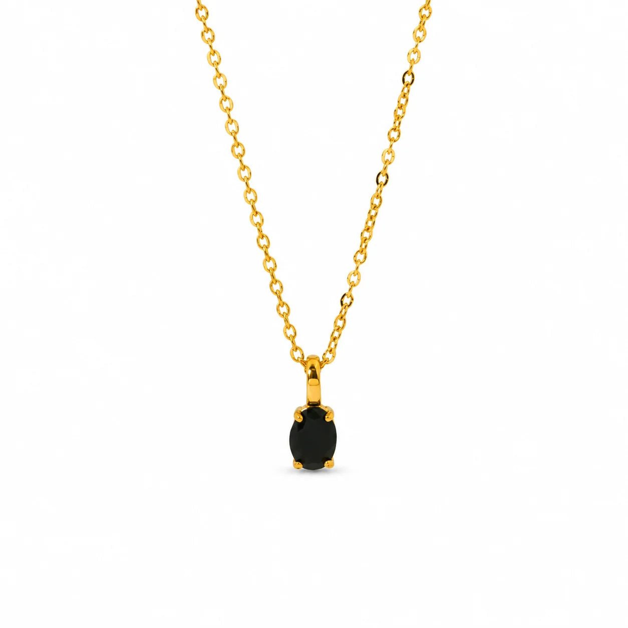 Diana Black Necklace