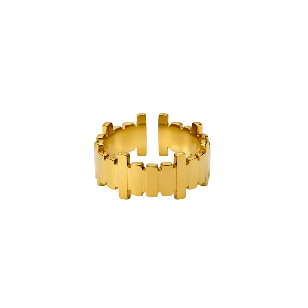Chunky Gold Ring - 18 Karat