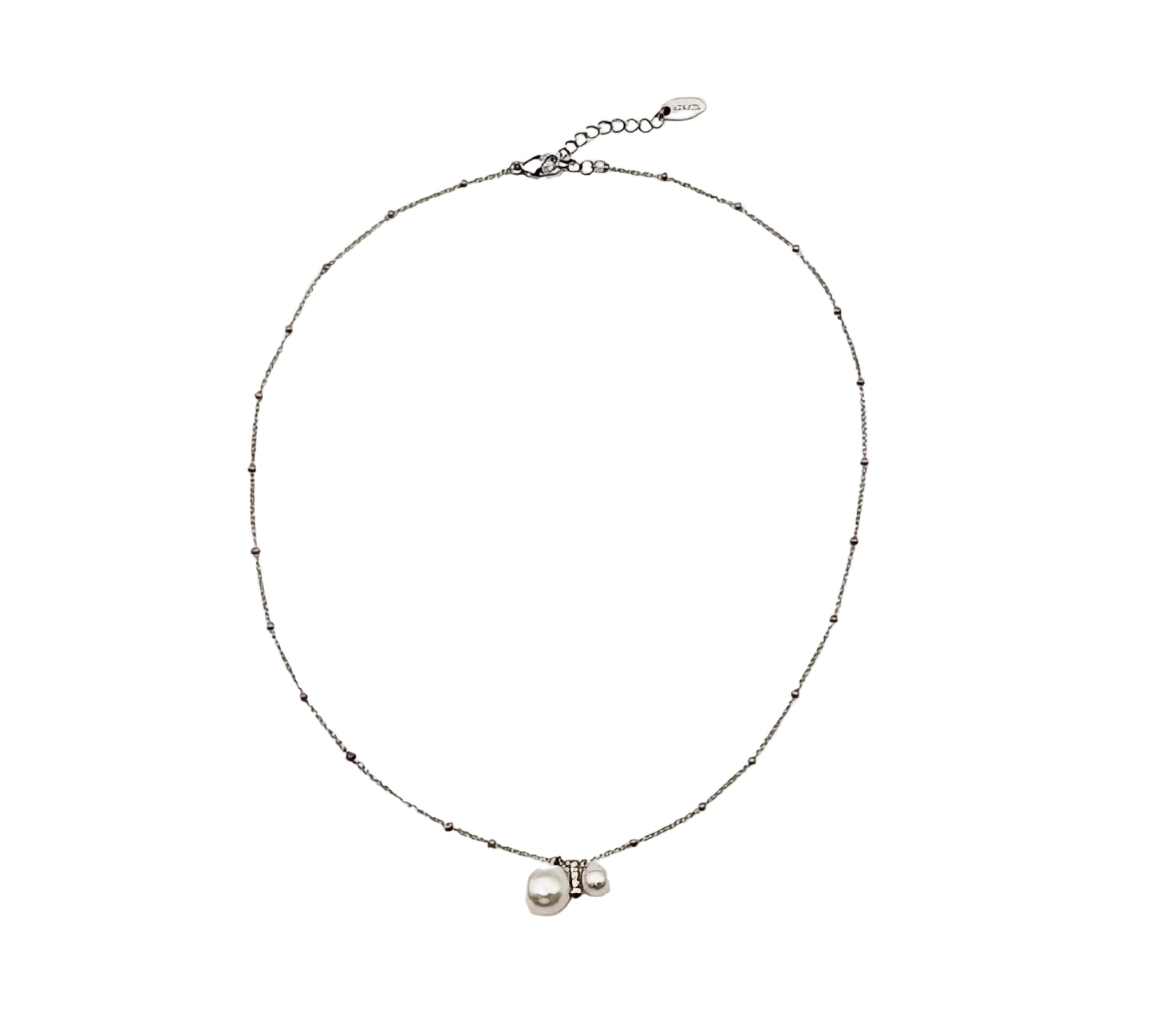 Aurette Necklace Silver - 18 Karat
