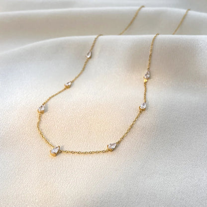 Elyssia Necklace Gold - 18 Karat