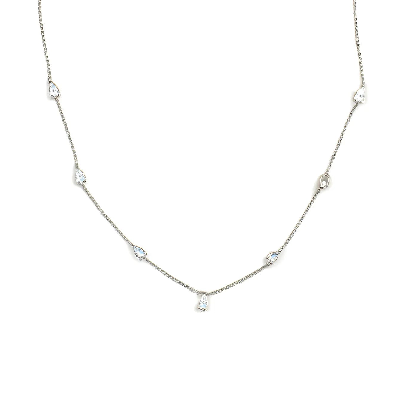 Elyssia Necklace Silver - 18 Karat