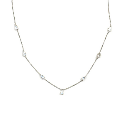 Elyssia Necklace Silver - 18 Karat
