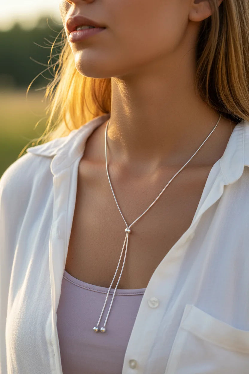 Célina Necklace - 18 Karat