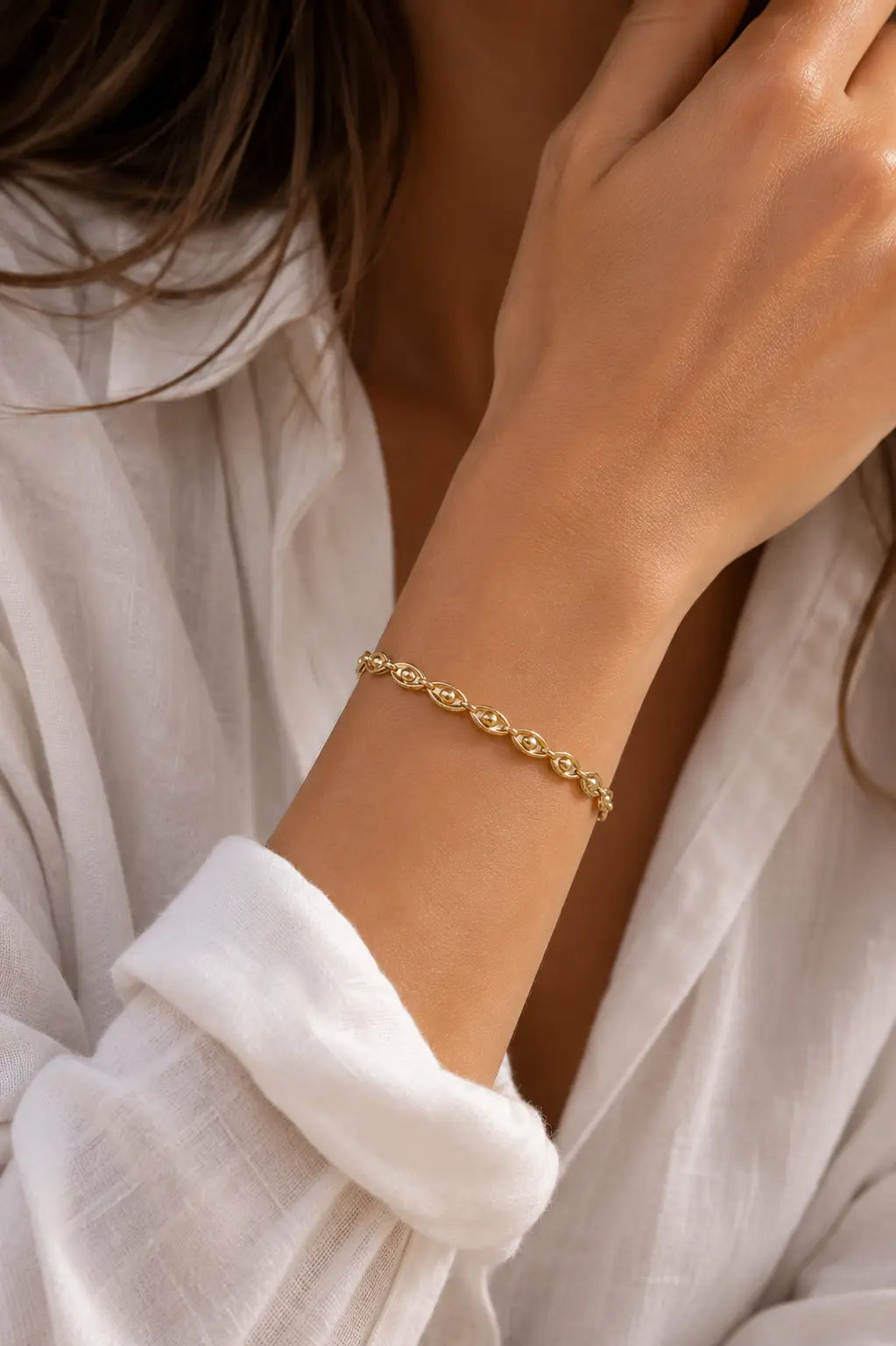 Veloria Gold Bracelet - 18 Karat