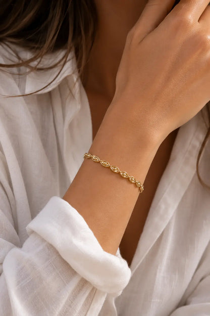 Veloria Gold Bracelet - 18 Karat