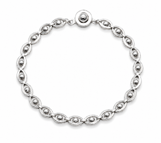 Veloria Silver Bracelet - 18 Karat