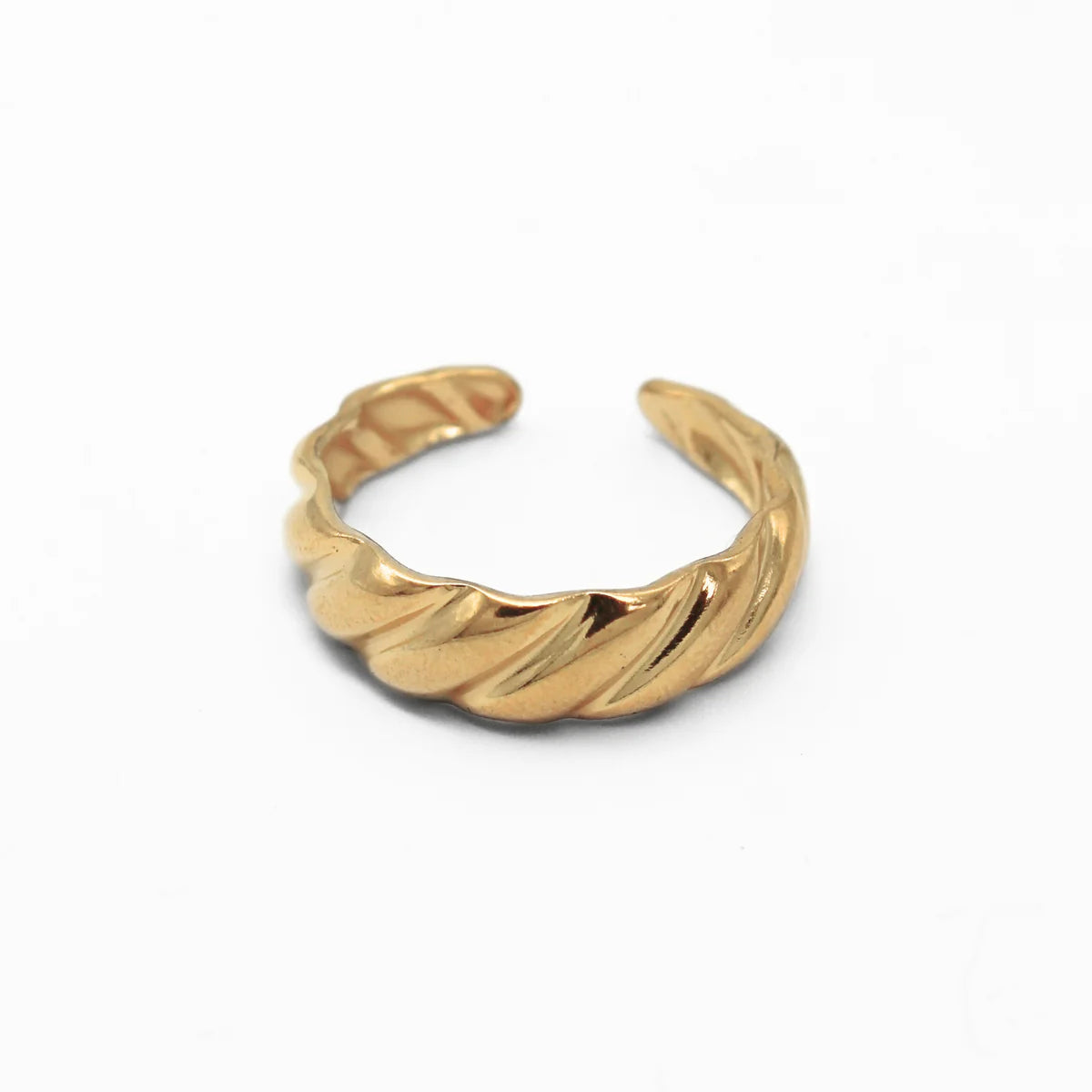 Croissant Ring - 14 Karat