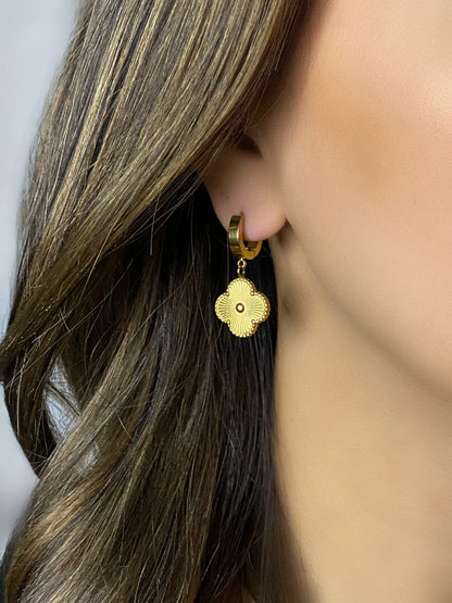 Leef Gold Earrings - 18 Karat